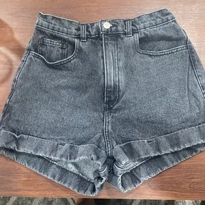 High waisted Jean shorts